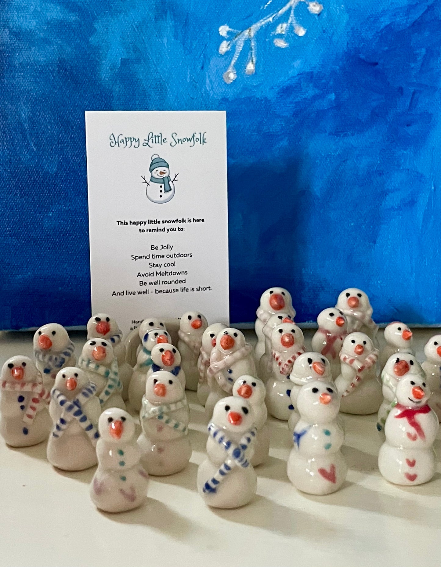 Happy Little Snowfolk