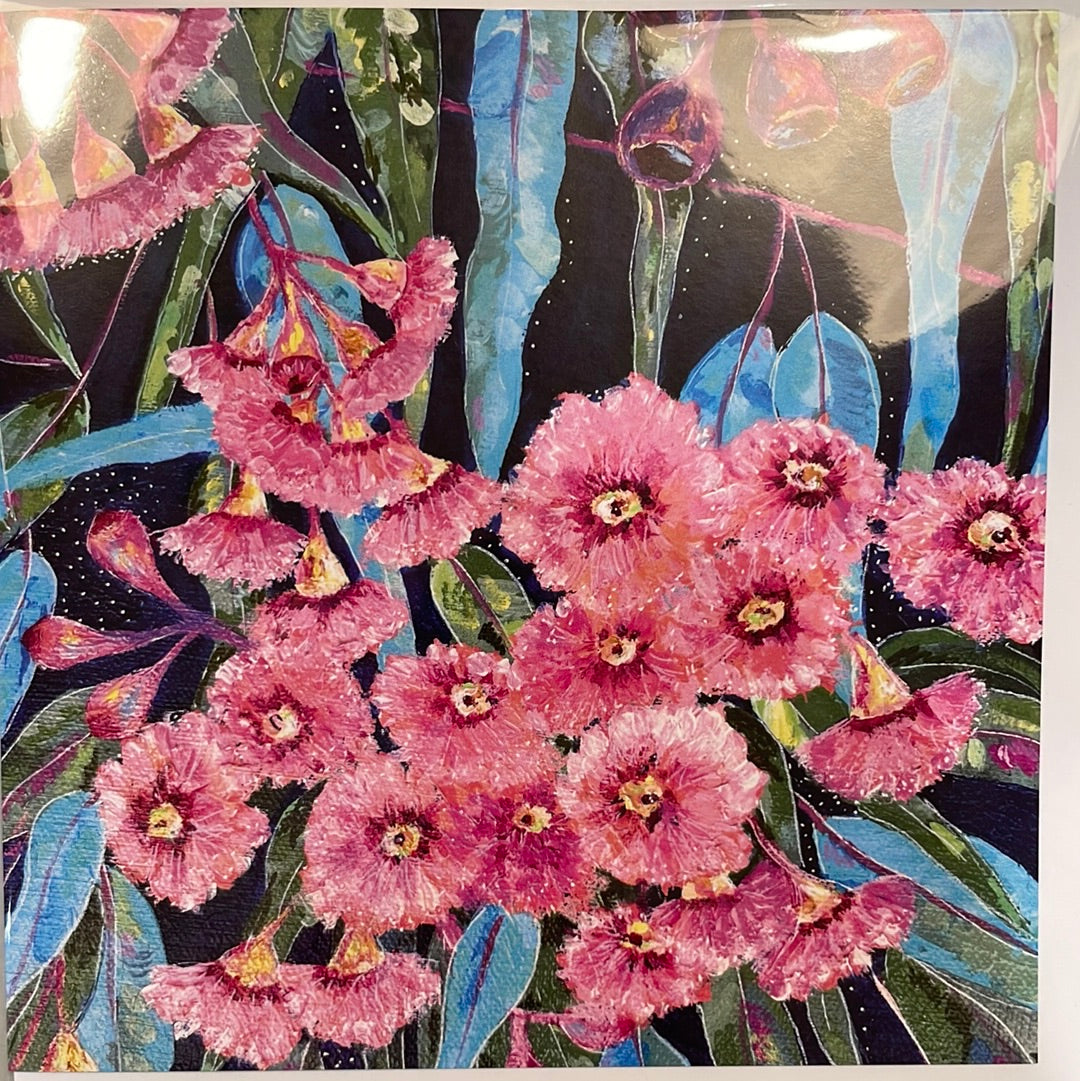 Pink gum card