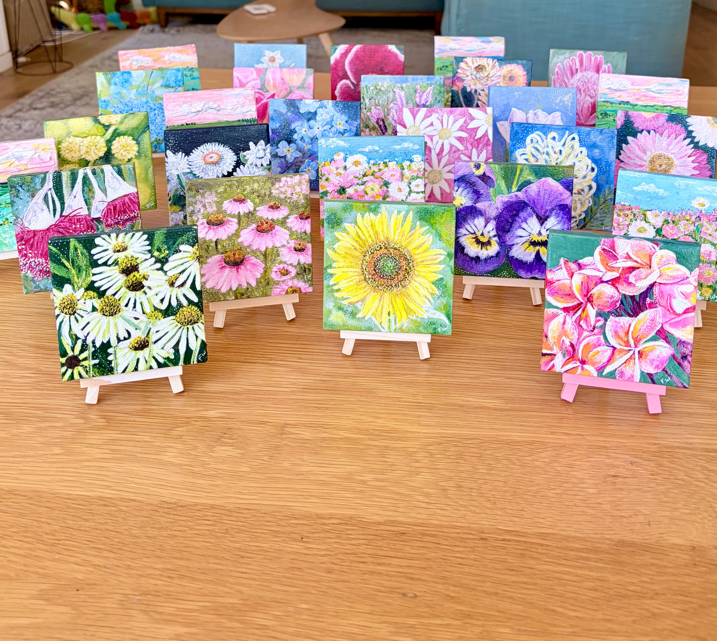 Kindness in Bloom Mini Paintings