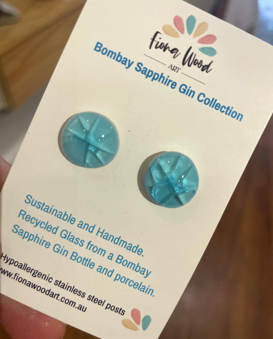 Bombay Sapphire Gin Earrings