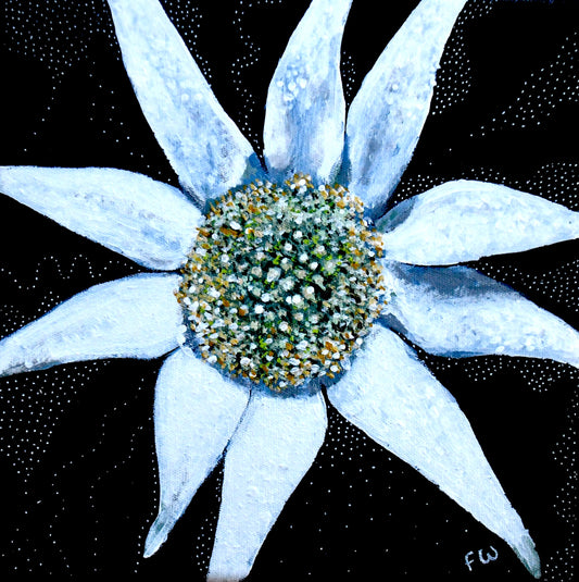 April Birth Flower - Flannel