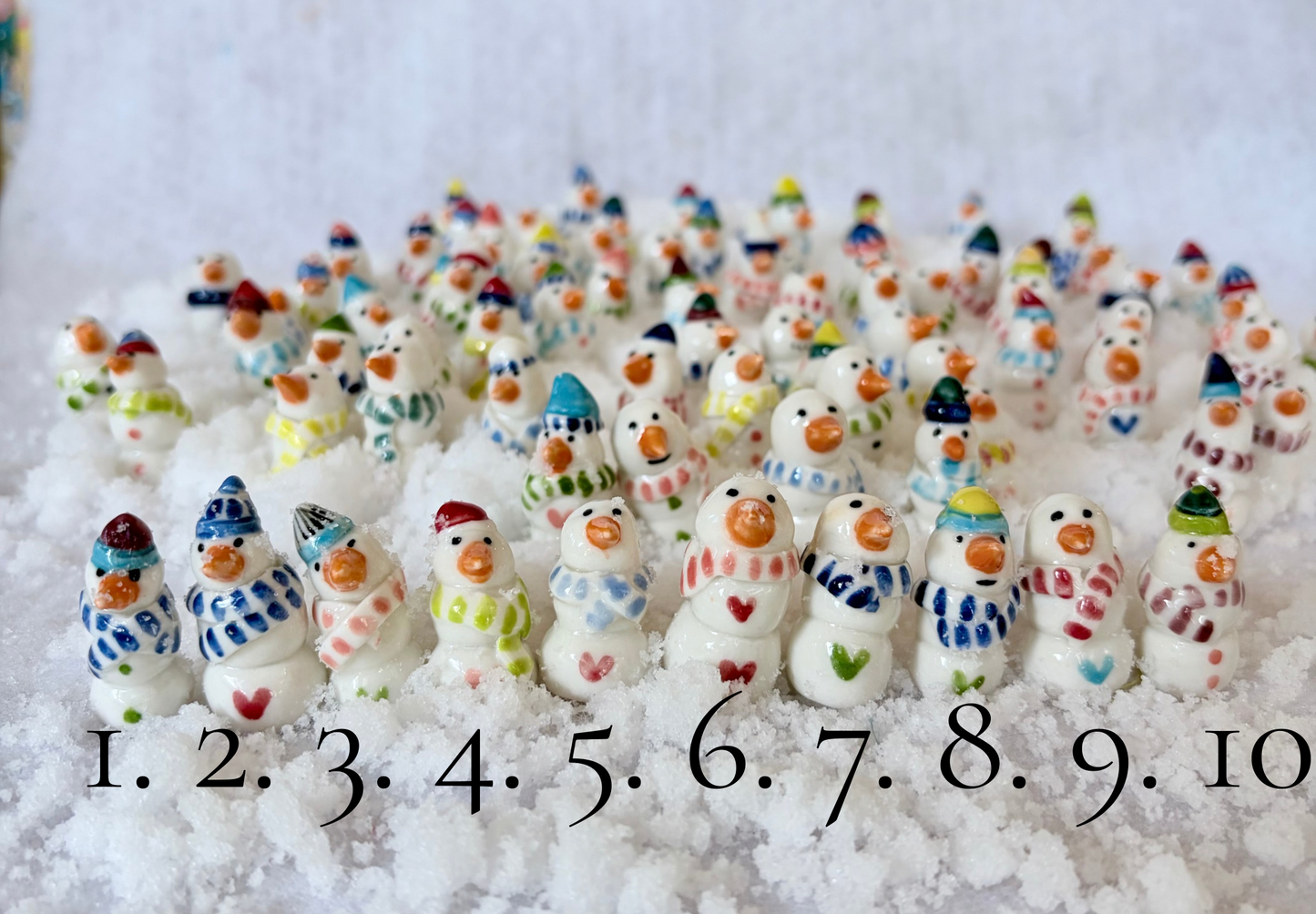 Happy Little Snowfolk