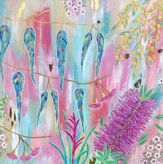 Bubblegum Eucalyptus Card