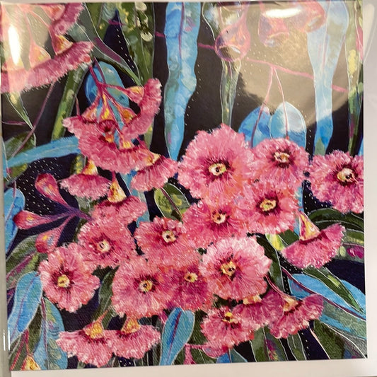 Pink gum card