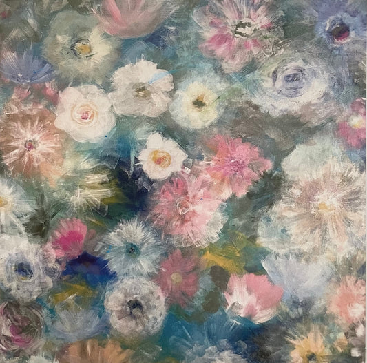 Pastel Flowers card